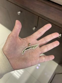 Pendant Yellow Gold 14k. Cuba