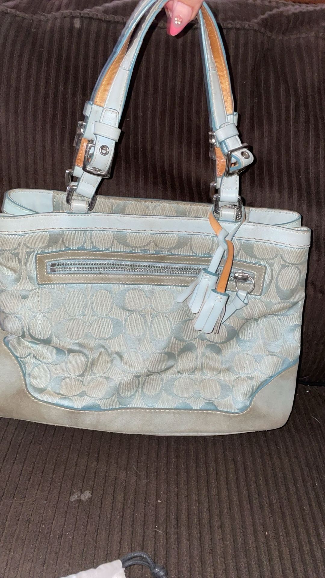 Coach Canvas Tote