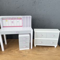 American girl Doll Deal And Dresser Set