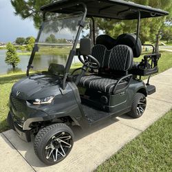 2024 VIVID V4 GOLF CART  LITHIUM BATTERY