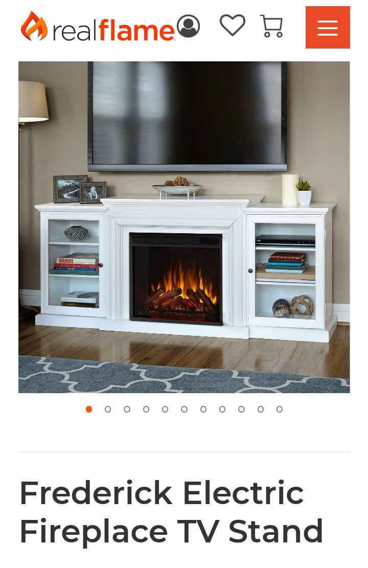 REAL FLAME FREDERICK ELECTRIC FIREPLACE MEDIA for Sale in Bakersfield, CA OfferUp