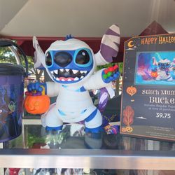 Disney Stitch Mummy Popcorn Bucket