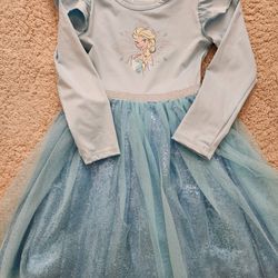 Elsa Tutu Dress 4T