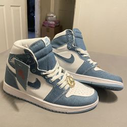 Air Jordan 1’s Denim Style 