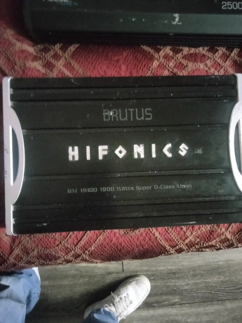 Hifonics amplifier