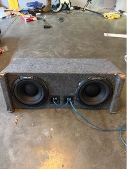 Alpine Subwoofers and amp