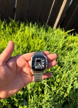 Men’s luxury stainless steel watch