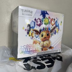 Pokemon Prismatic Evolutions Etb