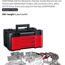 Craftsman 230 Piece Mechanic Tool Set