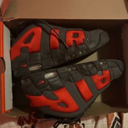 Nike Air Uptempo Low 'Dark Grey/Light Crimson' | Men Sizes 8.5