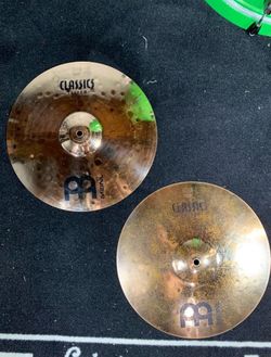 Meinl Classic Series 14” Hi Hat Drum Cymbals Retails for $329