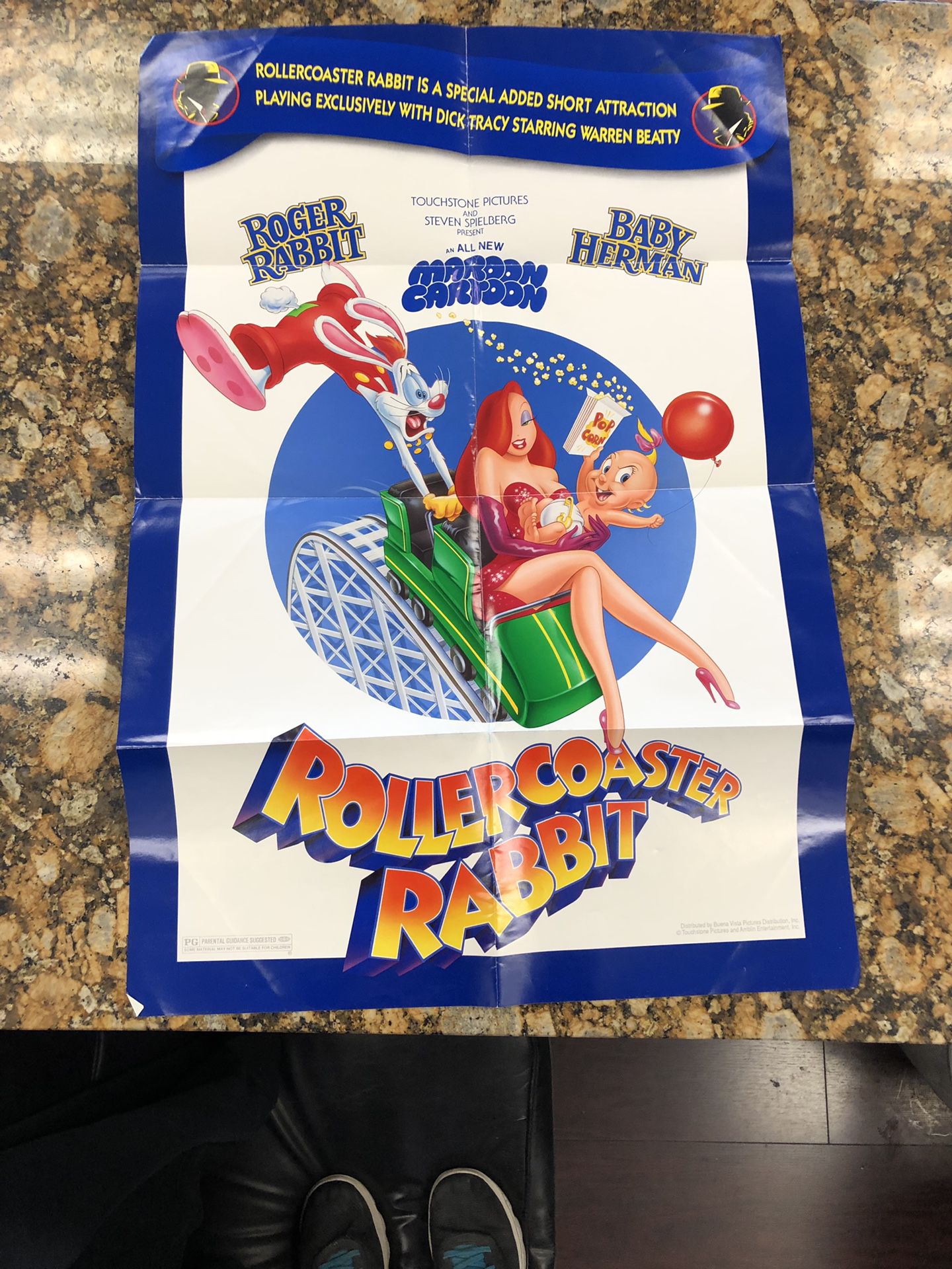 Roller coaster Rodger poster Disney movie