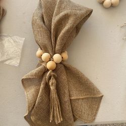 Beaded Napking Ring Holder
