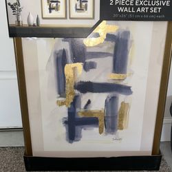 2-Piece Exclusive Wall Art Set – 20” x 26” Each