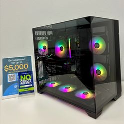 Gaming PC Custom Built by AREA-51✅🕹 Full RGB/Ryzen 5/16GB RAM/1TB🖥1 Year Warranty‼️ RTX 5060 GPU💥 $0 Down Finance Available✅