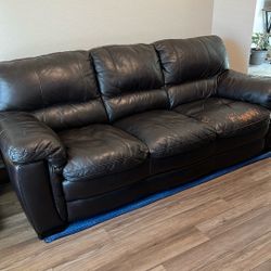 Leather Couch