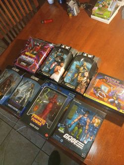 Brand new action figures $10 a piece