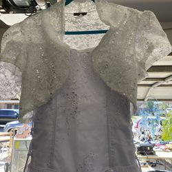 First Communion Dress with Shawl