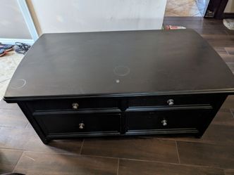 Coffee table and matching side table