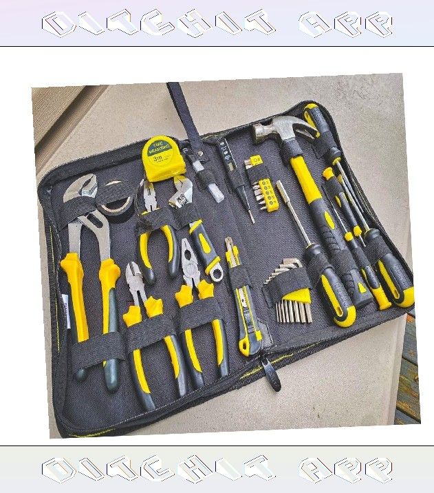 Complete Car Equipment Collections for On-Road Emergency Repairs up body