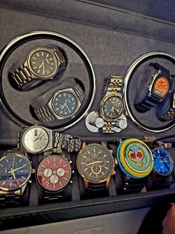 12 different mens luxury time pieces (read ad)