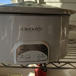 5.5 Qt Crockpot Slow Cooker