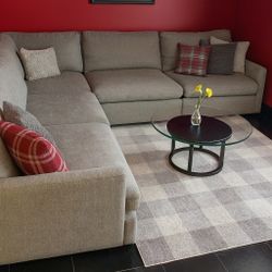 DELIVERY 🚚 Cloud Dream Sectional Couch Feather Stuff Very Plush Pet Free Smoke Free Home