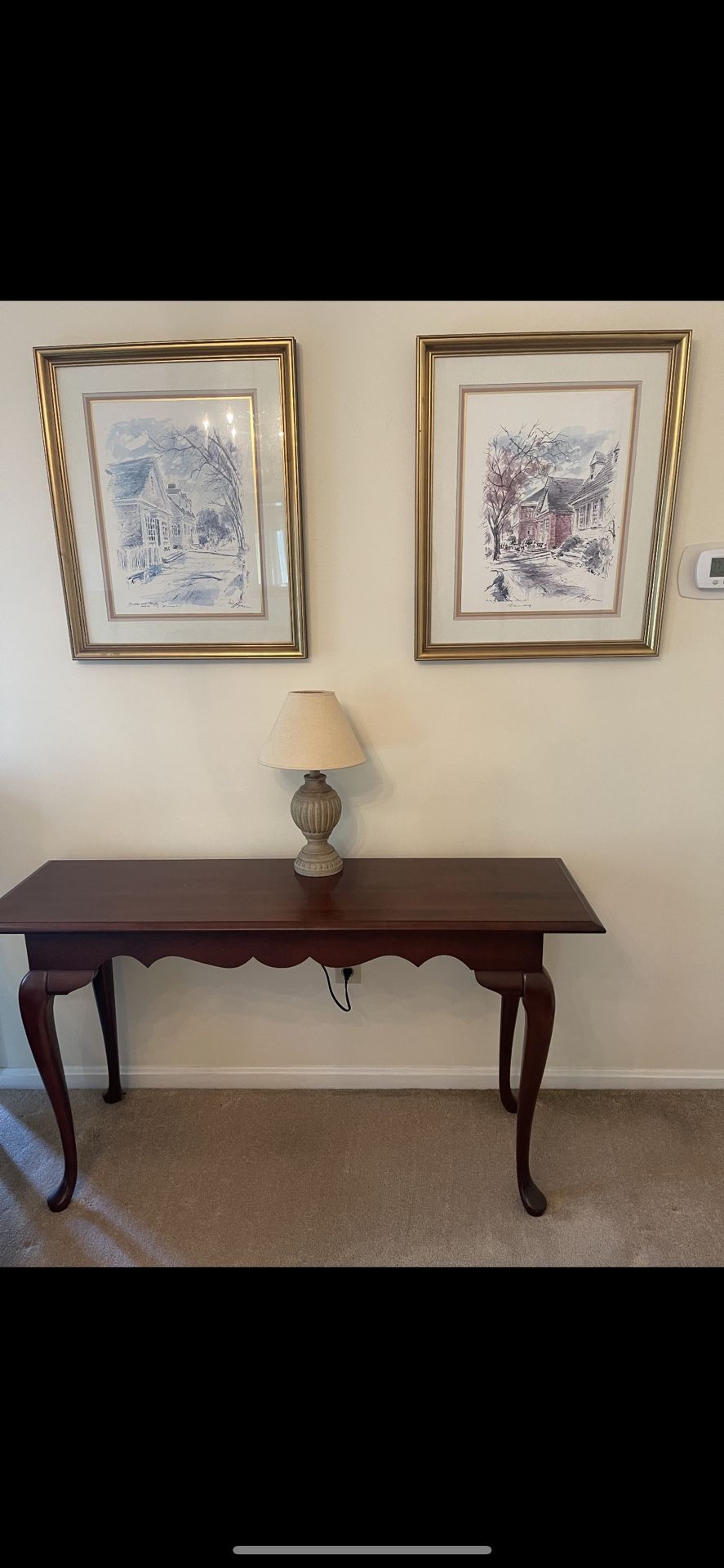 Living Room Console Table
