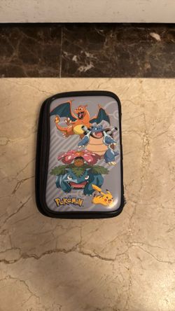 Nintendo 3DS Pokemon PIKACHU/KANTO TRIO Carrying Case Travel Bag