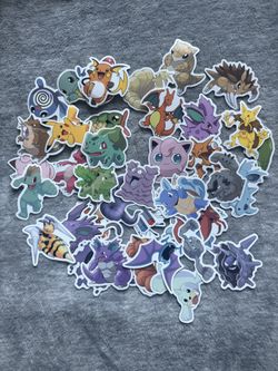 New 48 Pokemon Stickers