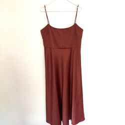 BHLDN Leti Dress—color: Cinnamon in Size 14.  New With Tags