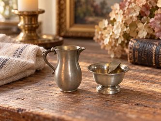 Mini cream and sugar set
