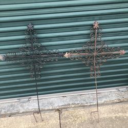 Wrought Iron Crosses For Yard