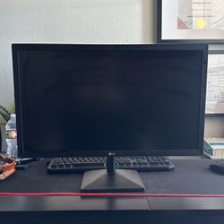 24 Inch Lg Monitor Plus Keyboard/mouse
