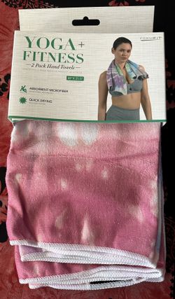 Formfit 2 pack Yoga and Fitness Hand Towels