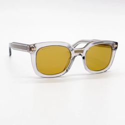 SLIGHTLY USED GUCCI GG0181S 004 SQUARE BROWN UNISEX SUNGLASSES 