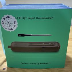 Chef IQ Smart Thermometer with Bonus Probe NEW