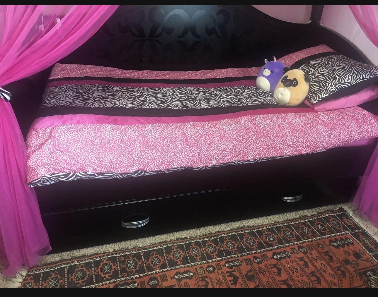 Twin Princess Bed For Sale