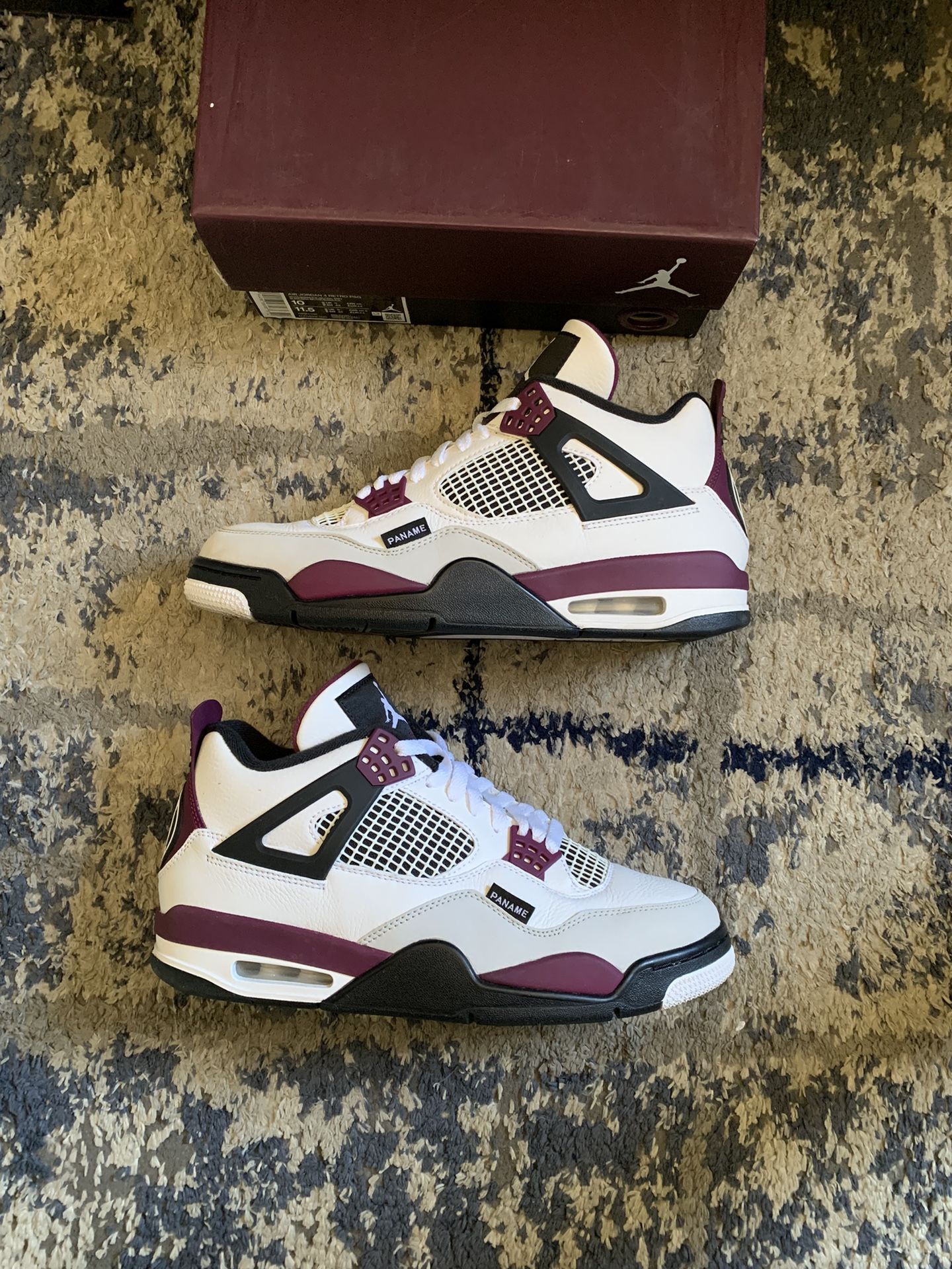 Jordan 4 PSG Size 10