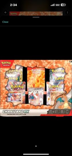 Pokemon ( New , Sealed ) Charizard ex Premium Collection