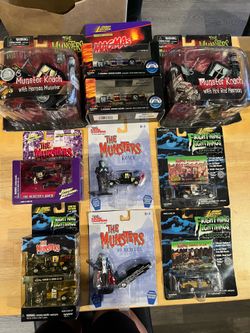 The Munsters diecast cars