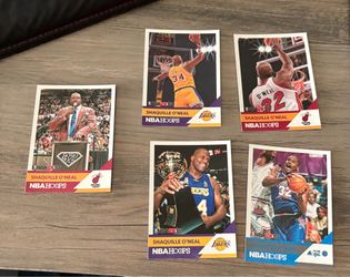 Shaq trading cards