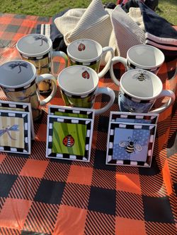 Set Of Coffee Mugs ( 6 )