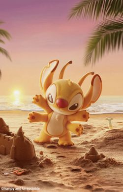 STITCH Little Emotions Series - GRUMPY AND UNSOCIABLE - Authentic POP MART 