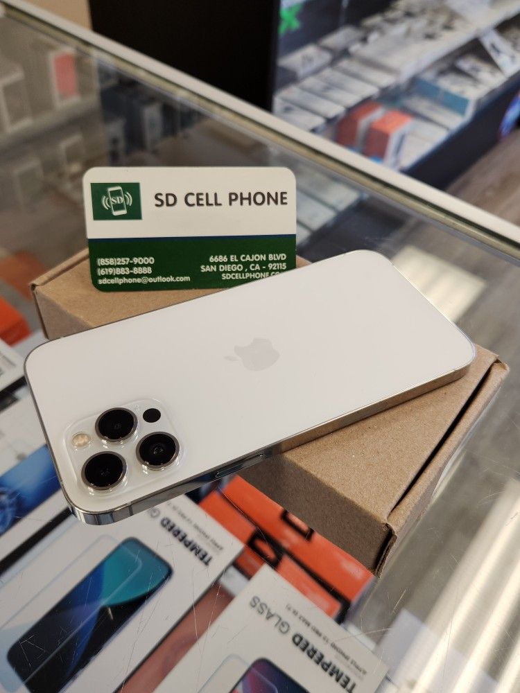 iPhone 12 Pro Max 128 GB Silver Unlocked For Any Carrier