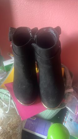 Textile upper  balance boots  kids