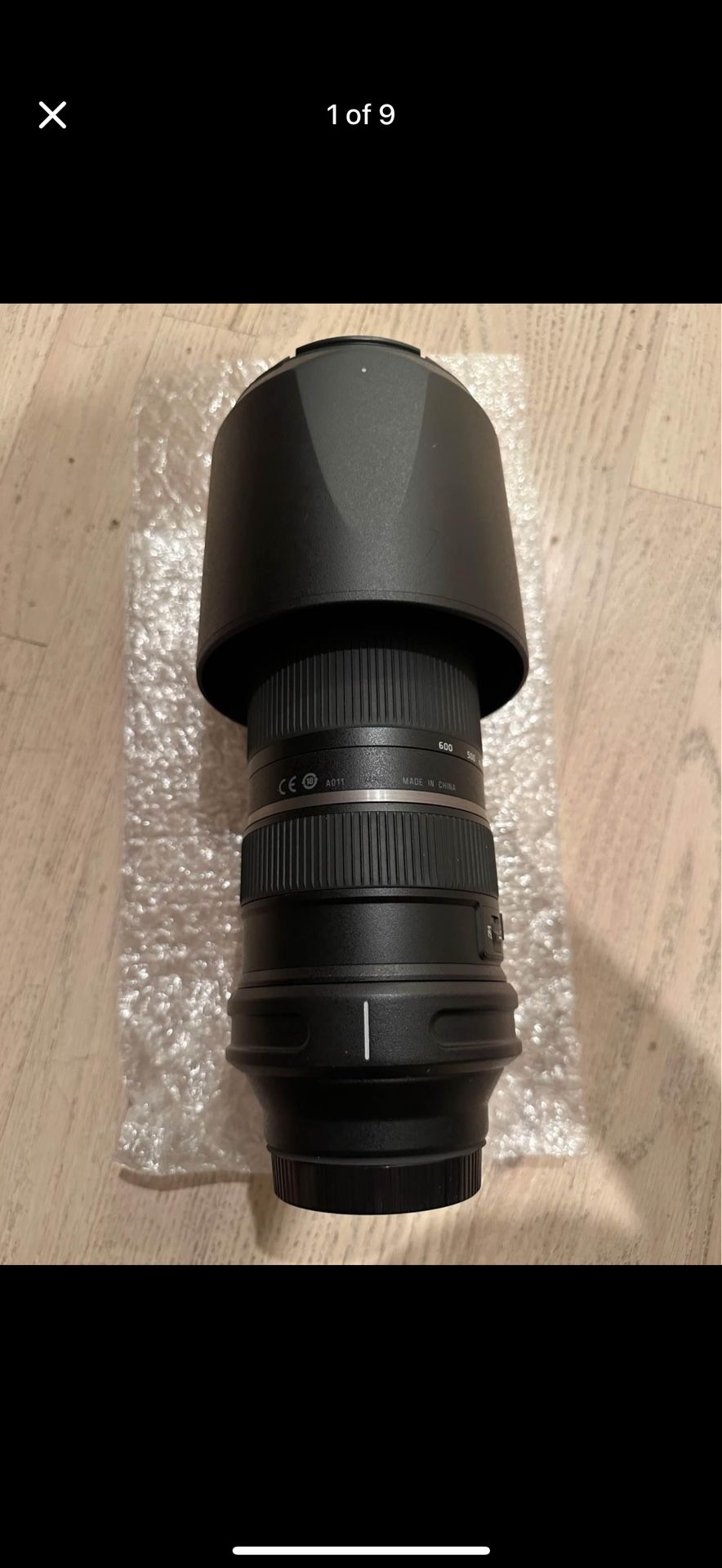 Tamron SP 150-600mm F/5-6.3 Di VC USD for Canon DSLR Cameras