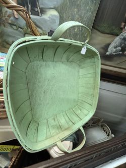 Super Cute Green Basket