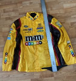 Yellow and black M&M's women’s Sz 2Xl  Racing Nascar jacket #Nascar