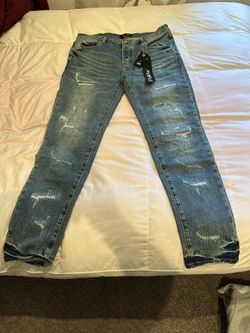 Designer Purple Jeans  